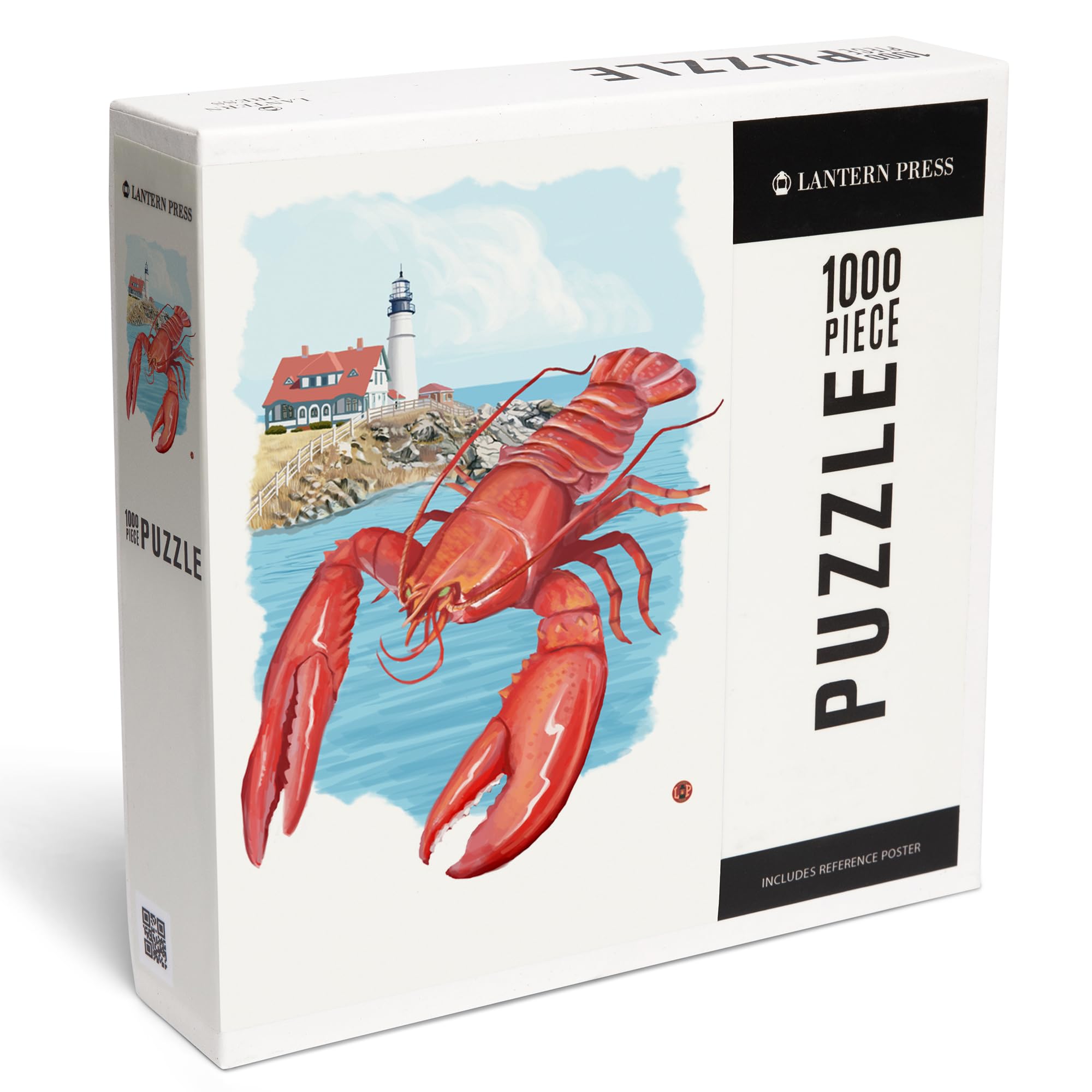 Amazon.com: Lantern Press Lobster (Red) 1000 Piece Jigsaw Puzzle